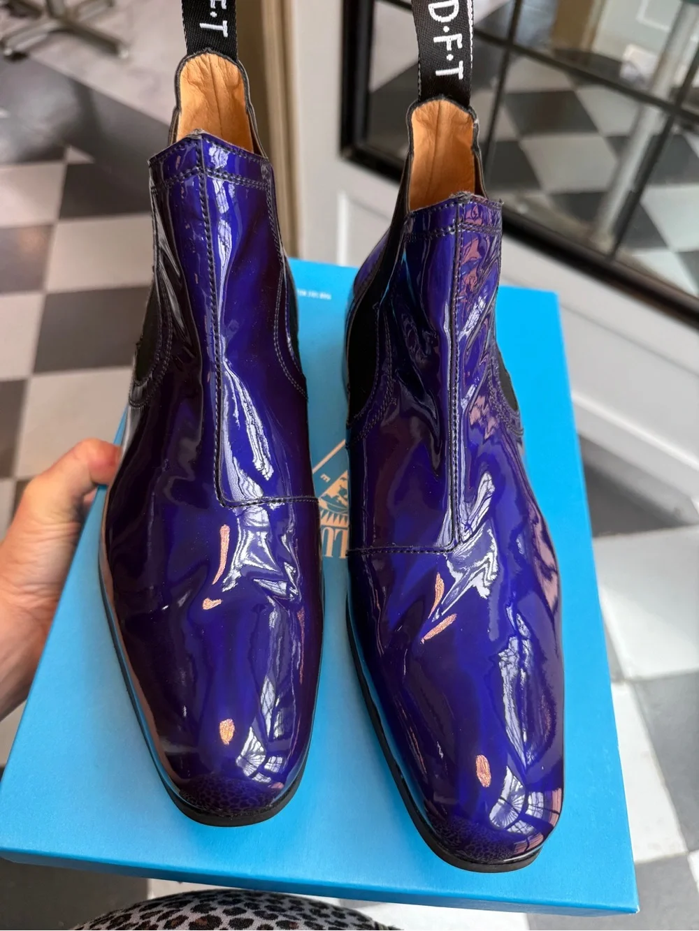 John Fluevog Executor Rigas Chelsea Boots Size 7M
